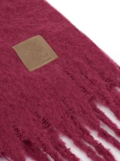 Mutsen, Handschoenen En Sjaals*Katie Loxton - Oversized Tassel Scarf Rood