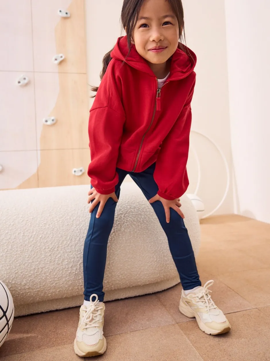Schoolkleding|Sweaters En Hoody´S*Next - Katoenrijke sporthoodie met ritssluiting (3-16 jr) Rood