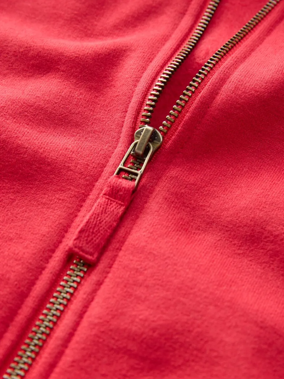 Schoolkleding|Sweaters En Hoody´S*Next - Katoenrijke sporthoodie met ritssluiting (3-16 jr) Rood