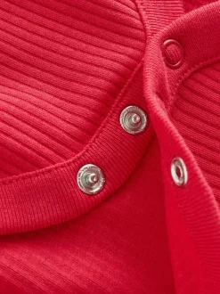 Rompertjes En Hemdjes|Next Rood - Kerstmis Baby Bodysuit