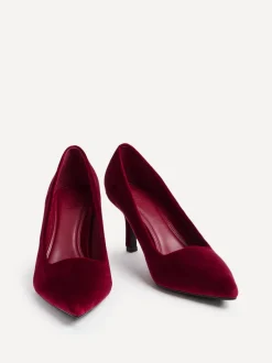 Schoenen Met Hakken|Linzi - Kat Stilettohakken met gesloten hiel Rood