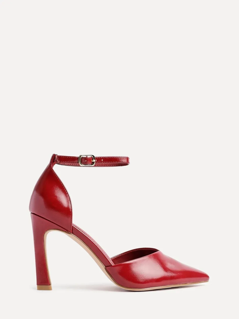 Schoenen Met Hakken*Linzi Rood - Moira Classic Stiletto Court Heels