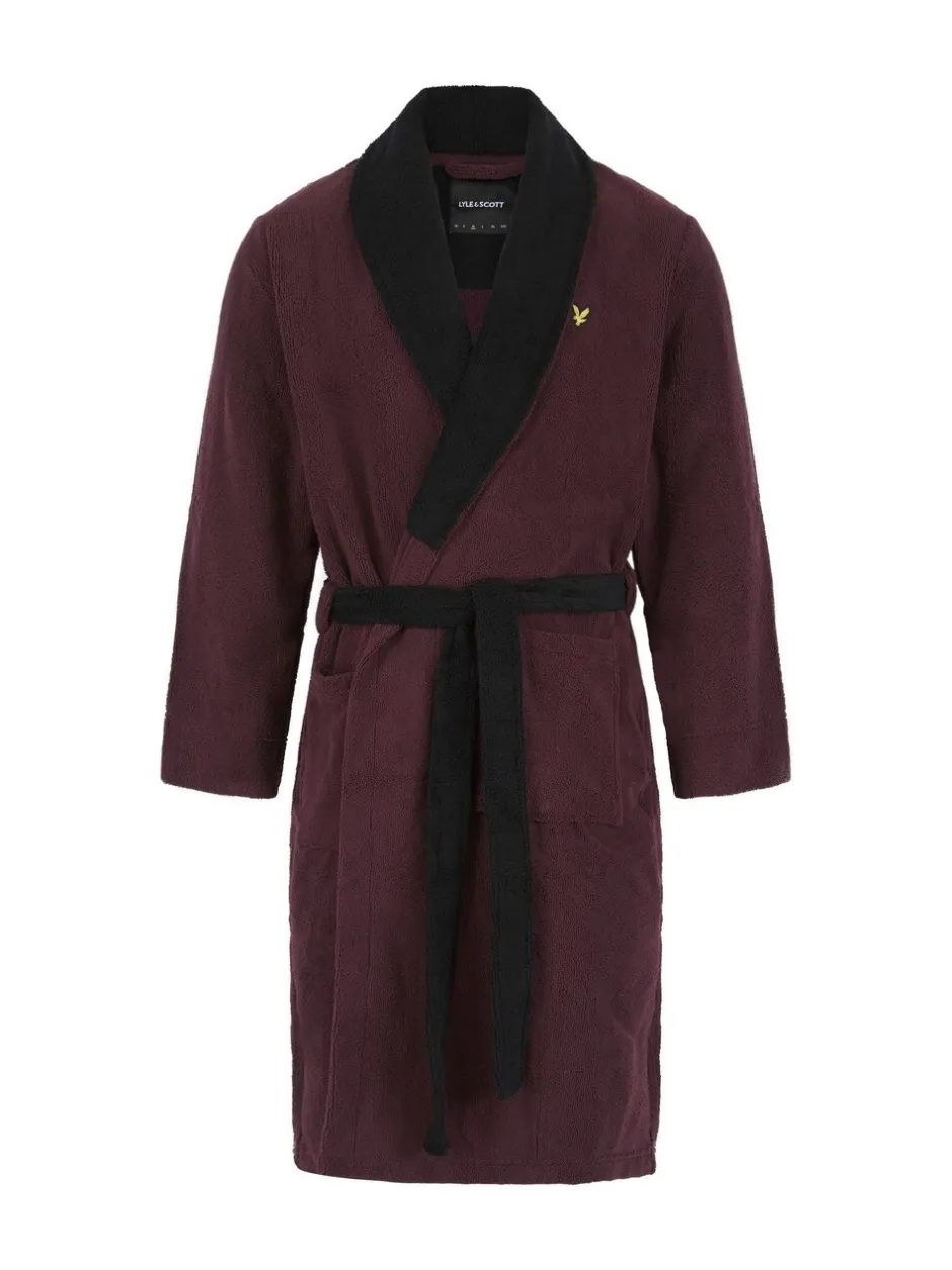 Kamerjassen En Badjassen*Lyle & Scott Rood - Adrian badjas