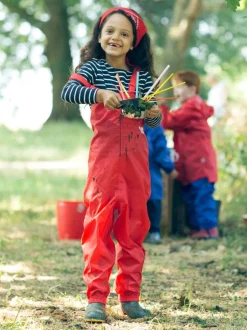 Tuinbroeken|Jumpsuits En Playsuits|Muddy Puddles - Originals - Waterdichte tuinbroek Rood