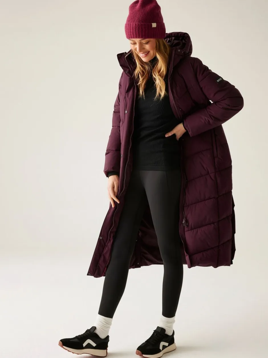 Jassen En Jacks|Regatta Rood - Eloria zware waterafstotende stretchy jas