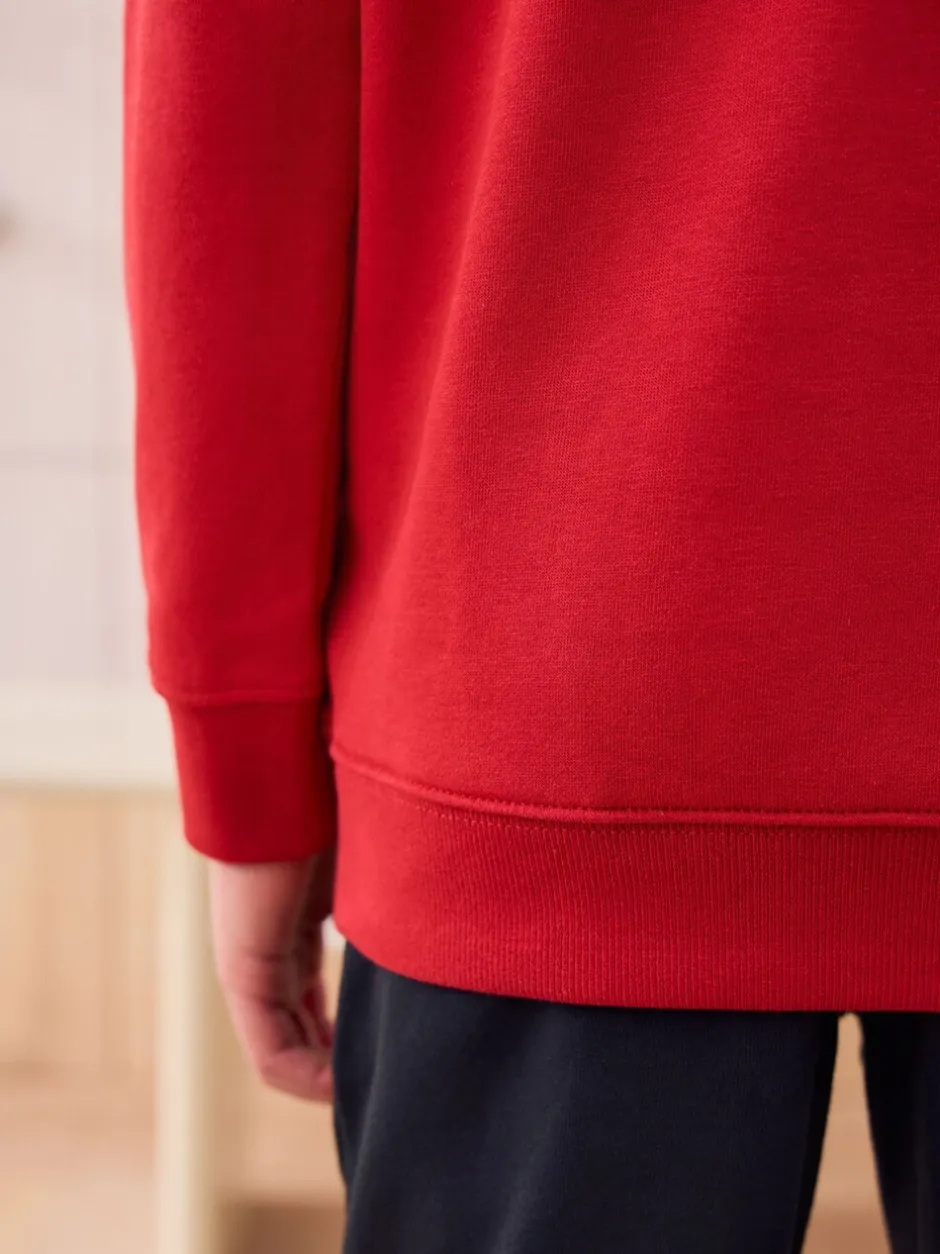 Schoolkleding|Schoolkleding|Next Rood - Schoolsweater met ronde hals (3-17jr)
