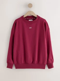 Loungewear|Hoody's En Sweatshirts*self. - sweatshirt Rood