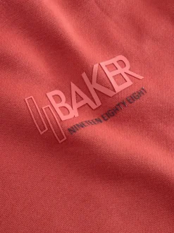 Joggingbroeken|Sweaters En Hoody´S|Baker by Ted Baker - set van sweatshirt en cargojoggingbroek Rood