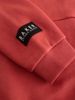 Joggingbroeken|Sweaters En Hoody´S|Baker by Ted Baker - set van sweatshirt en cargojoggingbroek Rood