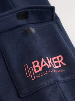 Joggingbroeken|Sweaters En Hoody´S|Baker by Ted Baker - set van sweatshirt en cargojoggingbroek Rood