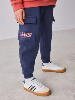 Joggingbroeken|Sweaters En Hoody´S|Baker by Ted Baker - set van sweatshirt en cargojoggingbroek Rood