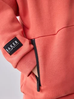 Joggingbroeken|Sweaters En Hoody´S|Baker by Ted Baker - set van sweatshirt en cargojoggingbroek Rood