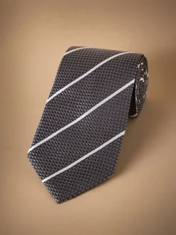 Stropdassen En Pochets*Next Rood - Signature designstropdas van Italiaanse zijde
