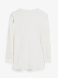 Pyjama's|The Little Tailor - kerstpyjama voor heren met rendier en fairisle-patroon Rood