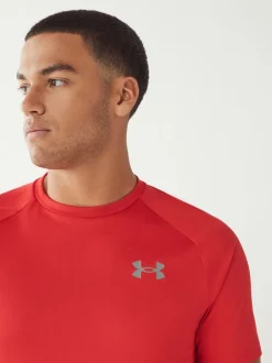 Sportkleding|Under Armour Rood - Tech 2 T-shirt