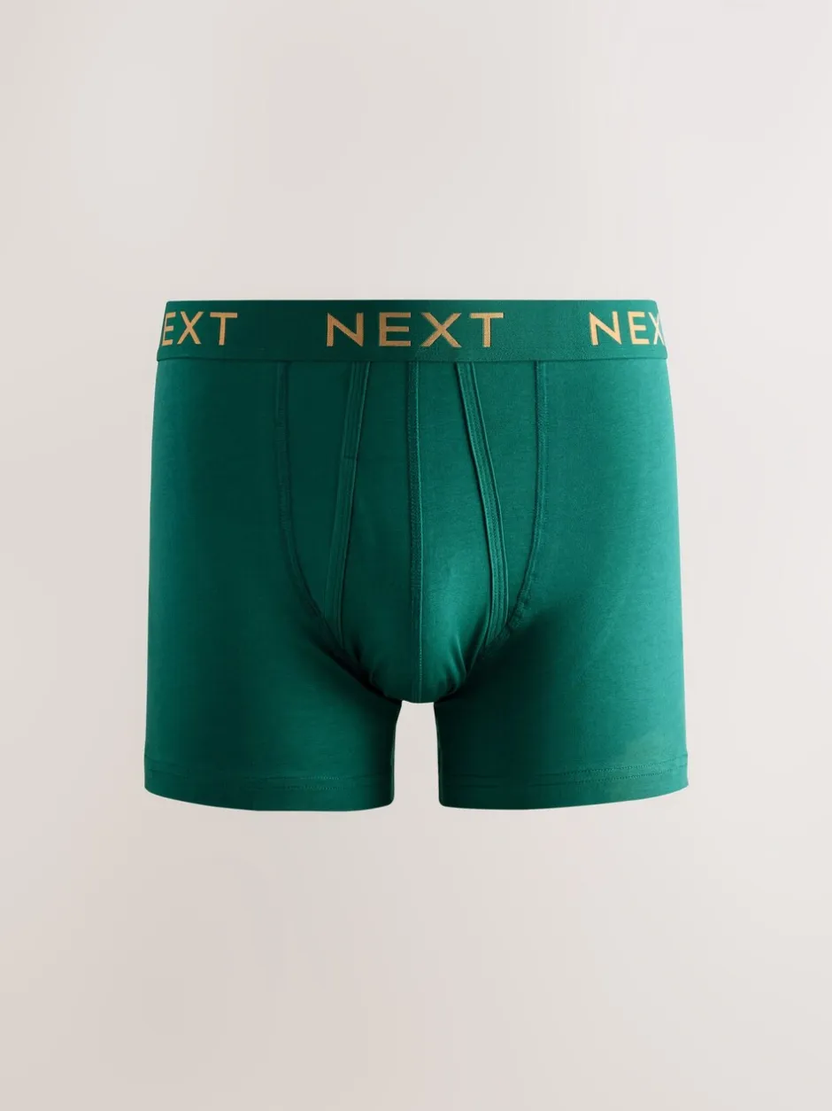 Ondergoed|Ondergoed|Next Rood - Verpakking van 10 - Boxershorts met A-voorkant