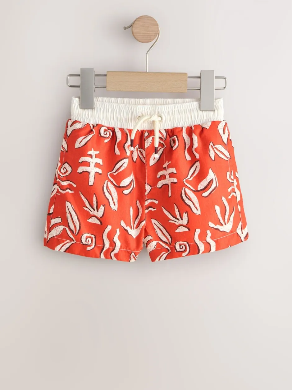 Badkleding|Badkleding*Next - Zwemshort met print (3 mnd-7 jr) Rood