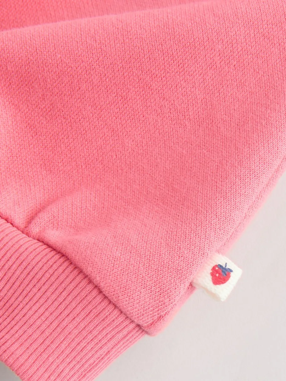 Sets En Outfits|Sweaters En Hoody´S*Next - Baby Sweatshirt and Leggings 2 Piece Set (0mths-2yrs) Rood aardbei