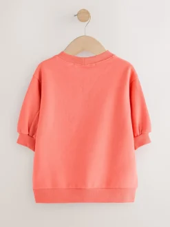 Truien En Breisels|Jurken|Next - Relaxte sweaterjurk (3mnd-7jr) Rood figuurtjes