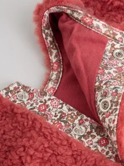 Truien En Breisels|Sets En Outfits*Next - 2 -delige Set van Fleece Tops en Leggings voor Baby''s (0mnd-2jr) Rood gebloemd