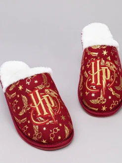 Pantoffels|Vanilla Underground - Fluffy Slippers Rood Harry Potter