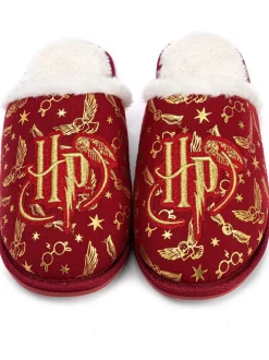 Pantoffels|Vanilla Underground - Fluffy Slippers Rood Harry Potter