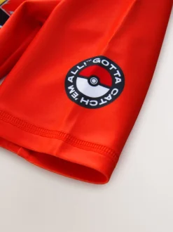 Badkleding|Next Rood Pokemon - Surfhemdje (3-16 jr)