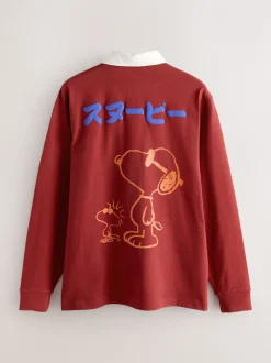 T-Shirts En Hemden|Next Rood Snoopy - Rugbyshirt