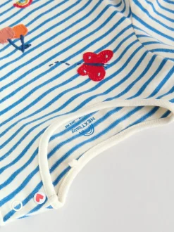 Tops|Sets En Combisets|Next Rood/blauw/crème - 6 -delige set van top met lange mouwen en leggings (0mnd -3jr)