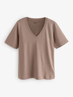 Tops En T-Shirts|Next - Modal slouch T-shirt met korte mouwen verpakking van 3 Rood/blauwgroen