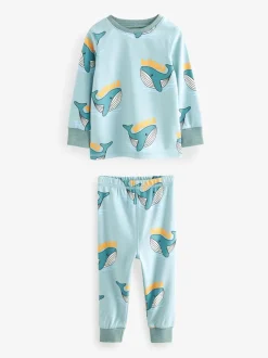 Pyjama's|Nachtkleding En Pyjama's|Next Rood/blauw/neutraal dierenprint - Verpakking van 3 knusse pyjama's (9 mnd-10 jr)