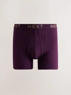 Ondergoed|Ondergoed*Next - Verpakking van 5 - Boxershorts met A-voorkant Rood/Blauw/Paars Rijk