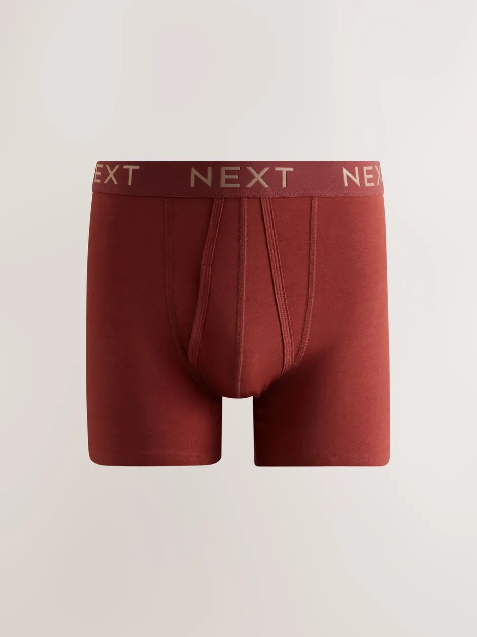 Ondergoed|Ondergoed*Next - Verpakking van 5 - Boxershorts met A-voorkant Rood/Blauw/Paars Rijk