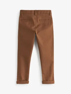Broeken En Chino's*Next Roodbruin/lichtbruin - Stretchy chino's (3-17jr)
