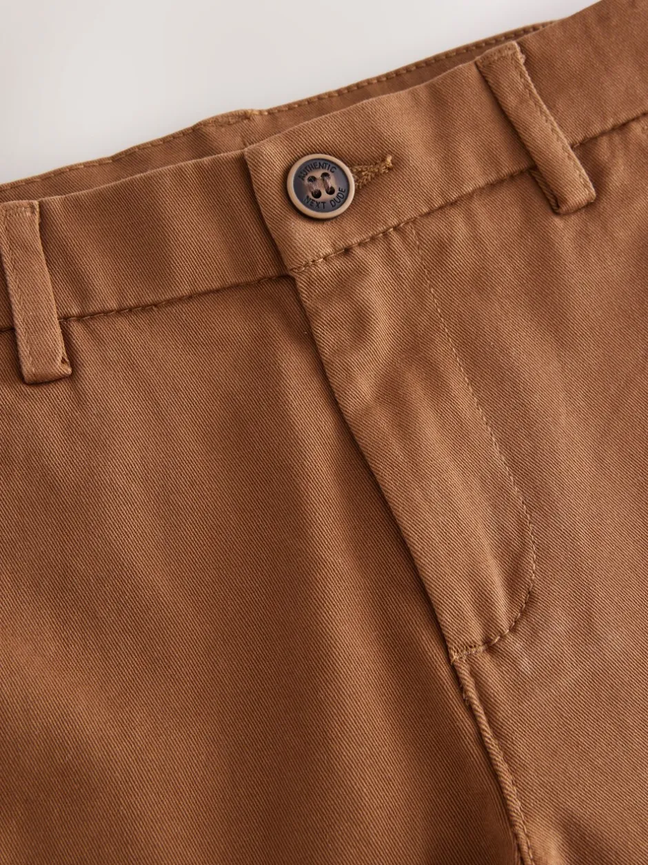 Broeken En Chino's*Next Roodbruin/lichtbruin - Stretchy chino's (3-17jr)
