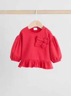 Sets En Combisets|Truien En Breisels|Next - Baby Strik Sweater en Leggings Set 2 Pieces (0mnd-2jr) Rood/crèmekleurig