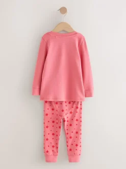 Nachtkleding En Pyjama's|Pyjama's|Next Rood/ecru - Moana Snuggle Pyjamas 2 Pack (9mths-10yrs)
