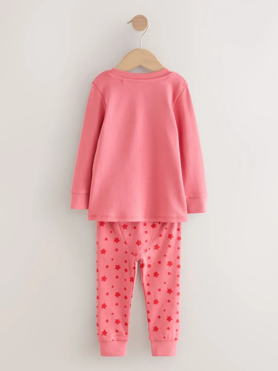 Nachtkleding En Pyjama's|Pyjama's|Next Rood/ecru - Moana Snuggle Pyjamas 2 Pack (9mths-10yrs)