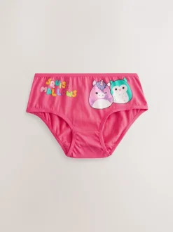 Alle Ondergoed|Next Rood/groen - 100% katoenen Squishmallow Onderbroeken set van 5 (5-14jr)