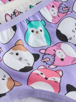 Alle Ondergoed|Next Rood/groen - 100% katoenen Squishmallow Onderbroeken set van 5 (5-14jr)