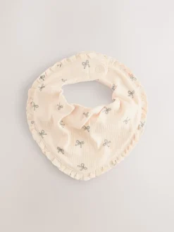 Slabbetjes*Next - Verpakking met 3 babyslabbetjes Rood/roze