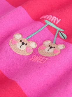 Truien En Breisels|Sweaters En Hoody´S*Next Rood/roze gestreept - Sweatshirt met ronde hals (3 mnd-7 jr)