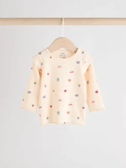 Tops|Tops|Next - 2 -delige babyset van top en legging (0mnd -2jr) Roomkleurig met vrolijke figuurtjes