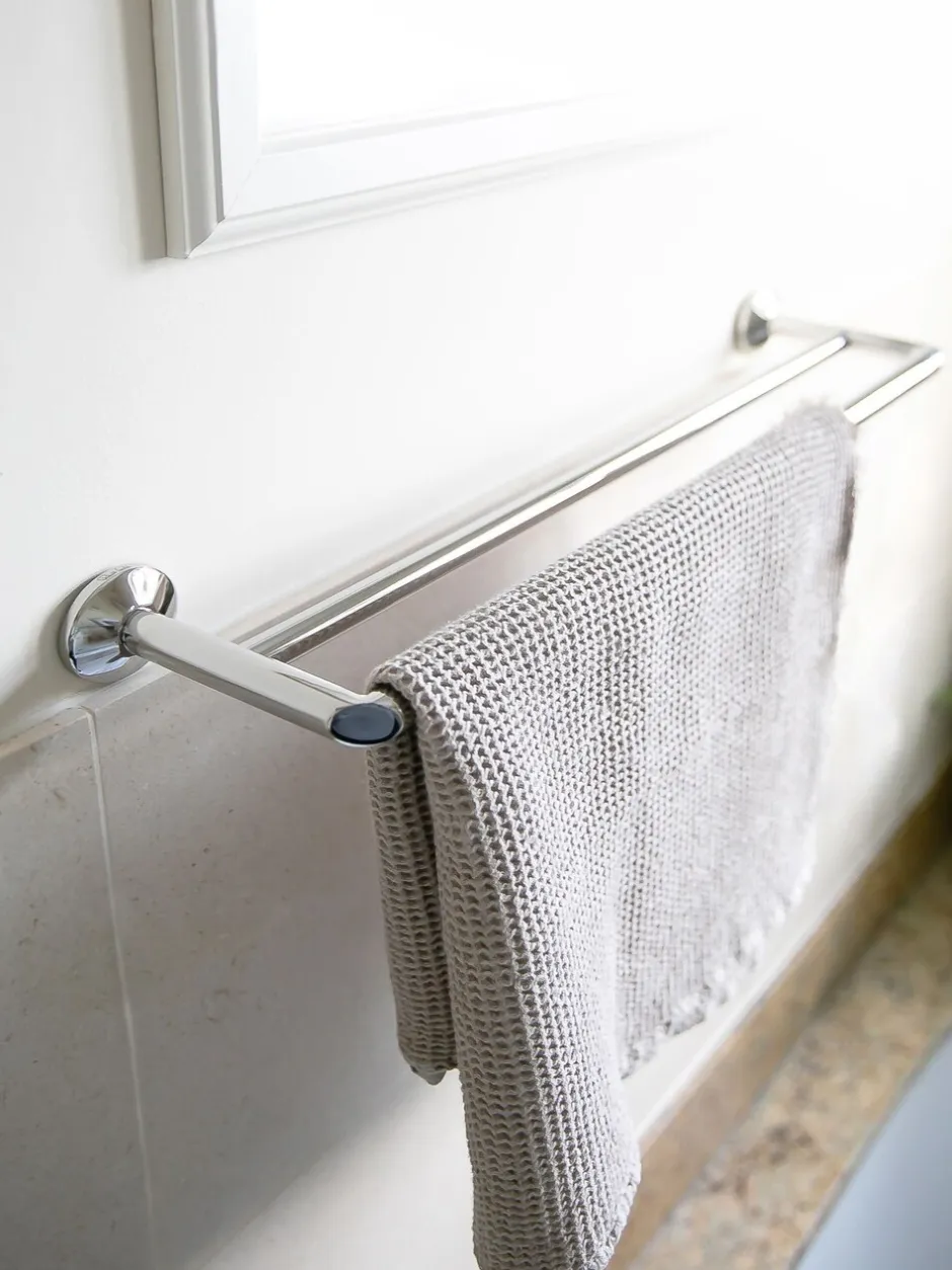 Badkameraccessoires*Robert Welch Rovert Welch Oblique dubbele handdoekrail