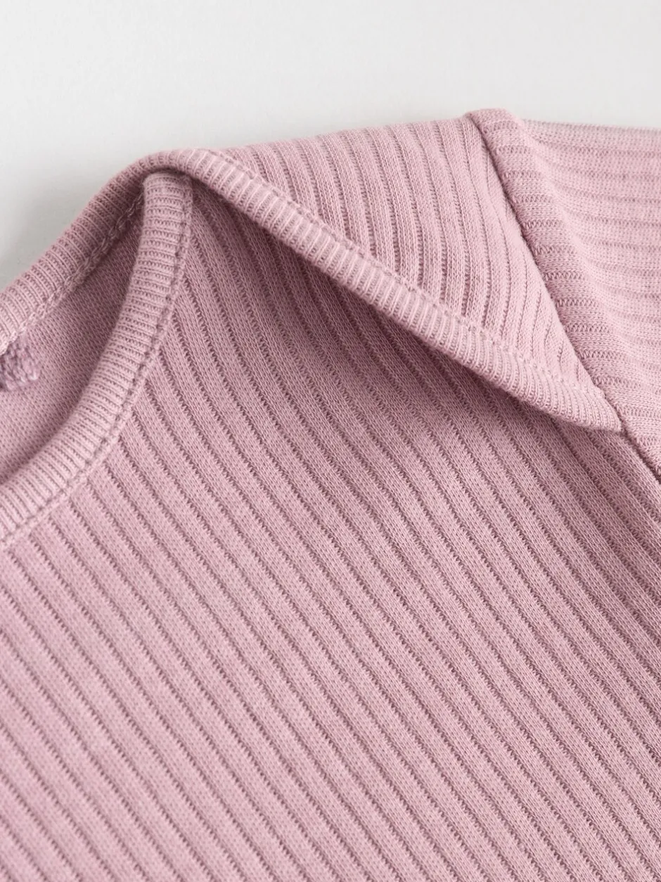 Rompertjes En Hemdjes|Next Roze - 5 Babyrompertjes met korte mouwen
