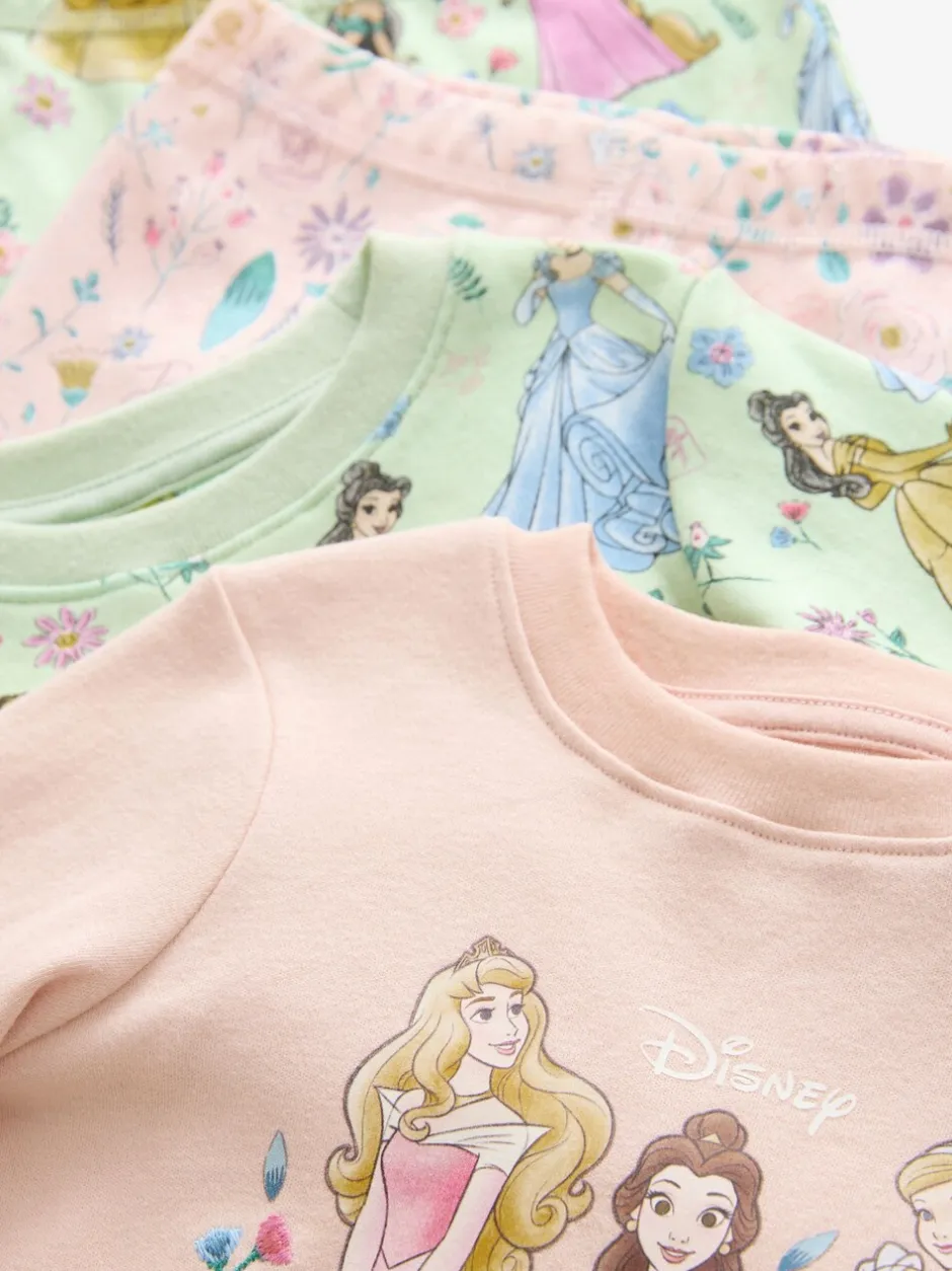 Nachtkleding En Pyjama's|Pyjama's|Next Roze - 100% katoenen Disney prinses knusse pyjama's met lange mouwen verpakking van 2 (9mnd - 10 jr)