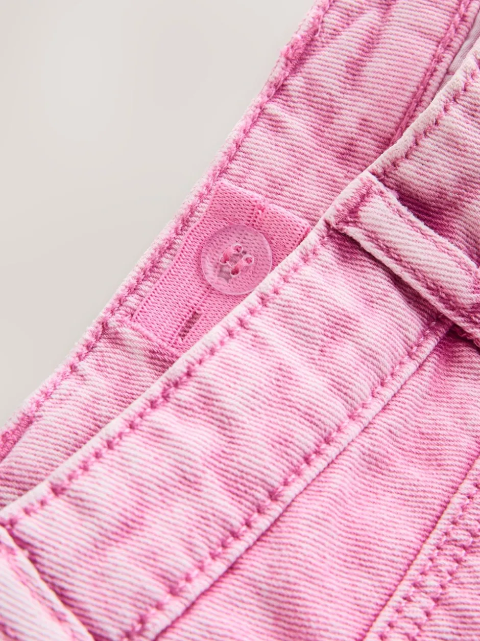 Shorts En Rokken*Next - 100% katoenen shorts met gerafelde rand (3-16jr) Roze
