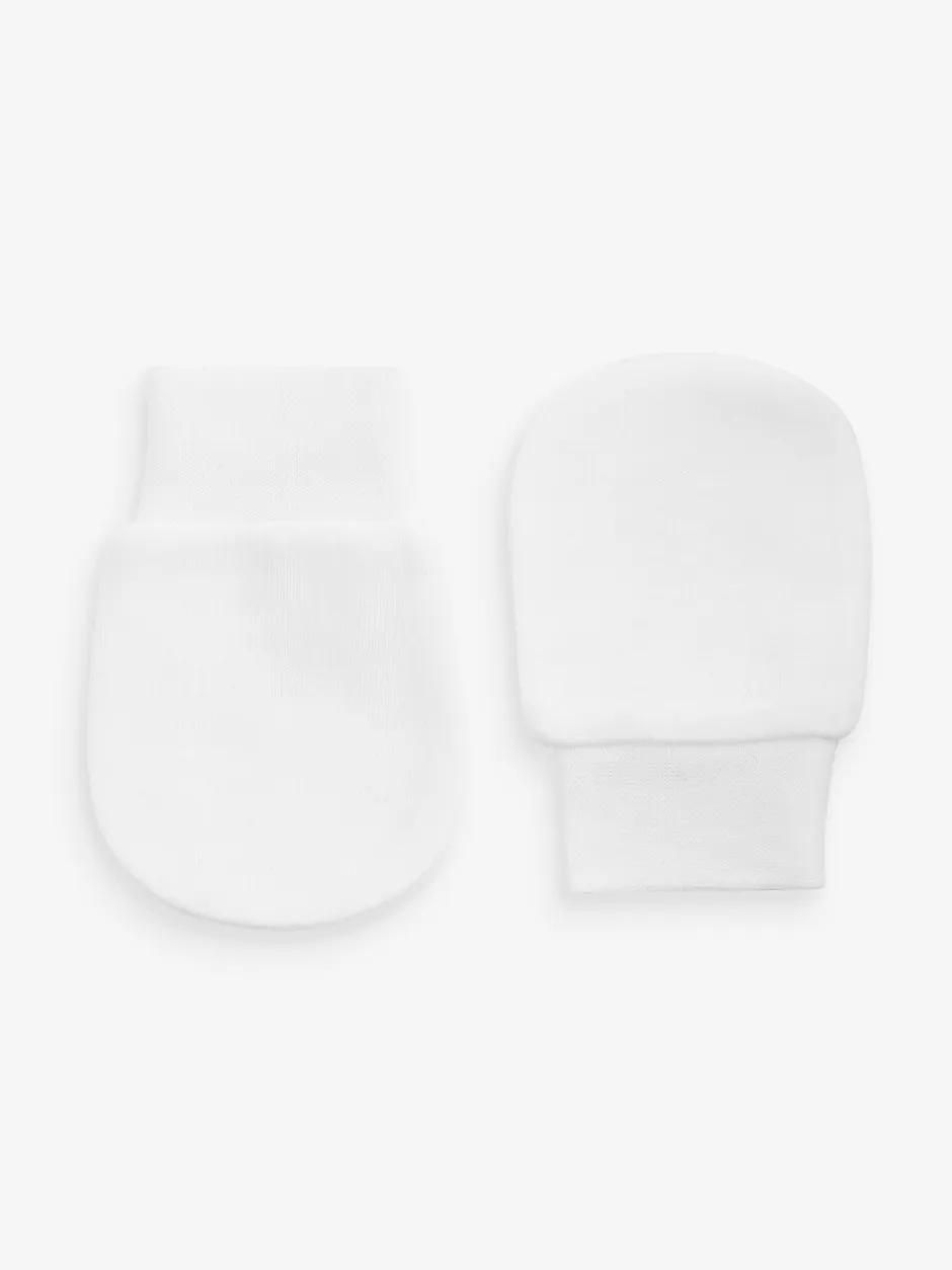 Mutsjes En Antikrabwantjes|Mutsen, Handschoenen En Sjaals*Next Roze - 3 Paar antikrabwantjes voor baby's