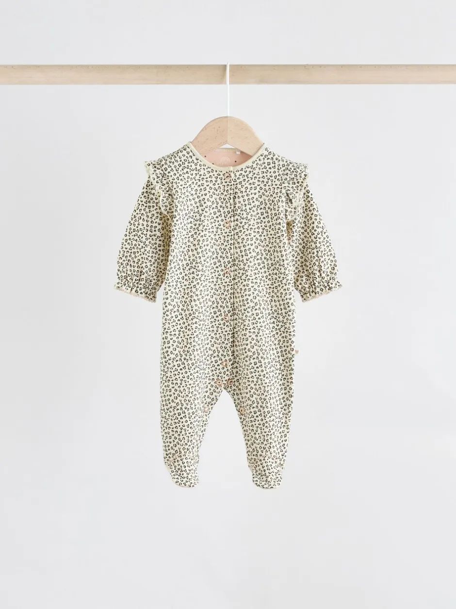 Babypakjes En Babypyjama's|Next Roze - 3 Pack Baby slaappakjes met bijpassende tulbanden (0mnd-2jr)