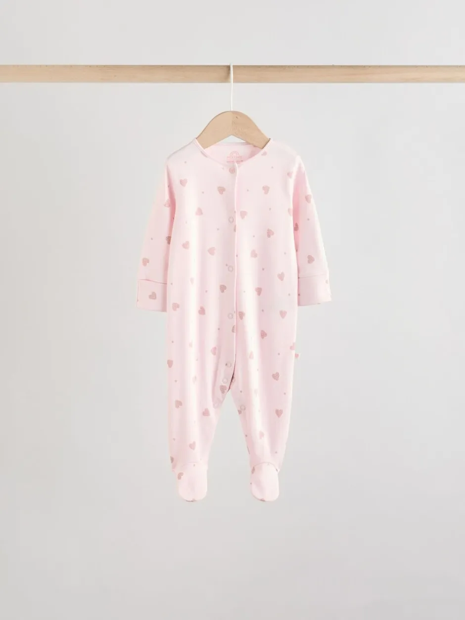 Babypakjes En Babypyjama's*Next Roze - 7 Pack Baby slaappakken (0mnd-3jr)